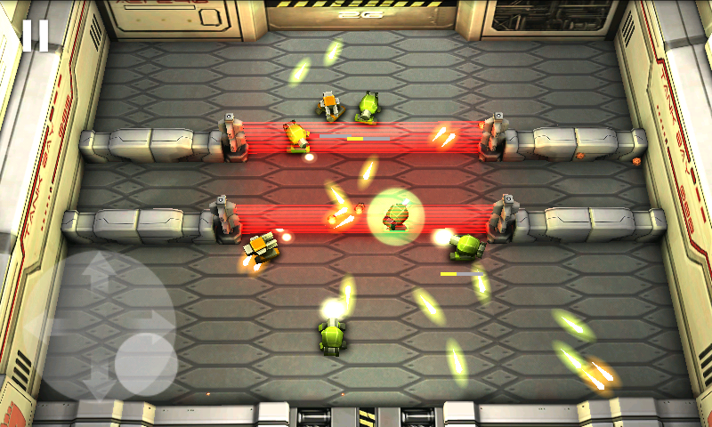 タンクヒーロー: レーザーウォーズ androidアプリスクリーンショット1