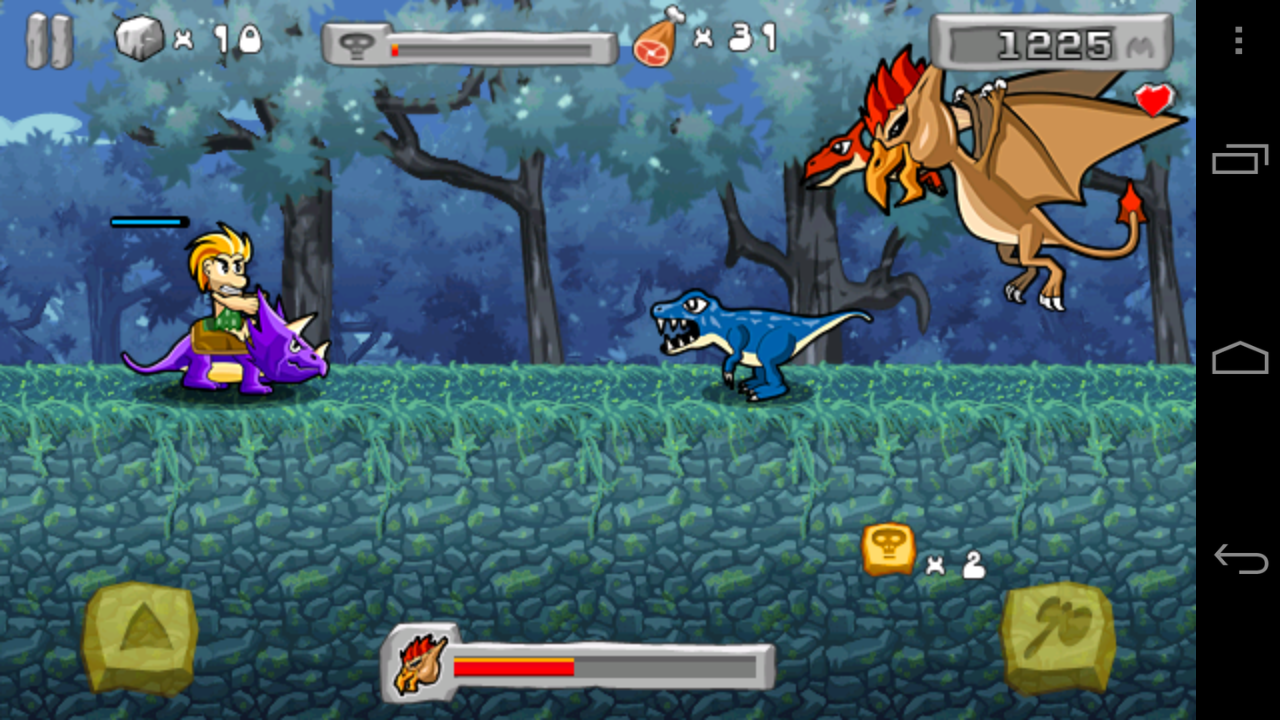androidアプリ 穴居人2攻略スクリーンショット3