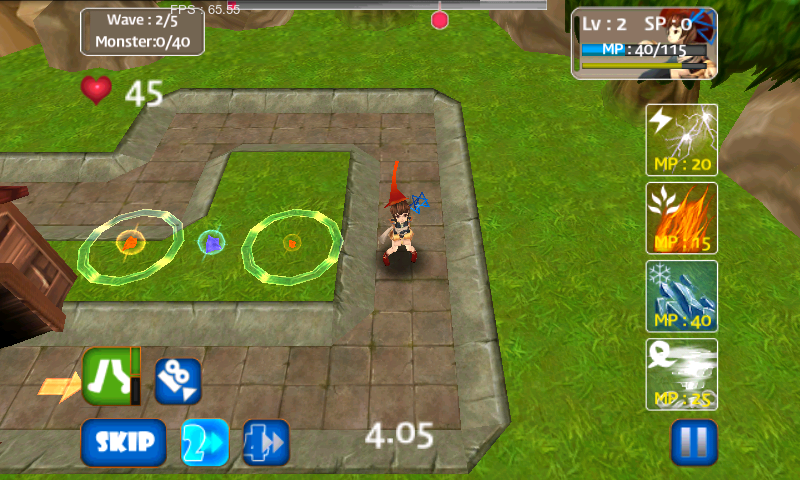 androidアプリ モンスターディフェンス3D エクスパンション攻略スクリーンショット2