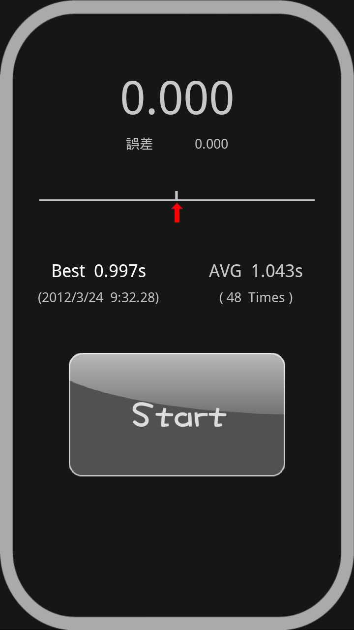androidアプリ 1秒ゲー攻略スクリーンショット1