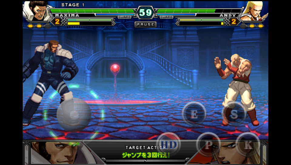 androidアプリ THE KING OF FIGHTERS Android攻略スクリーンショット1
