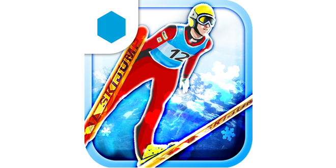 リアルスキージャンプバトル androidアプリスクリーンショット1