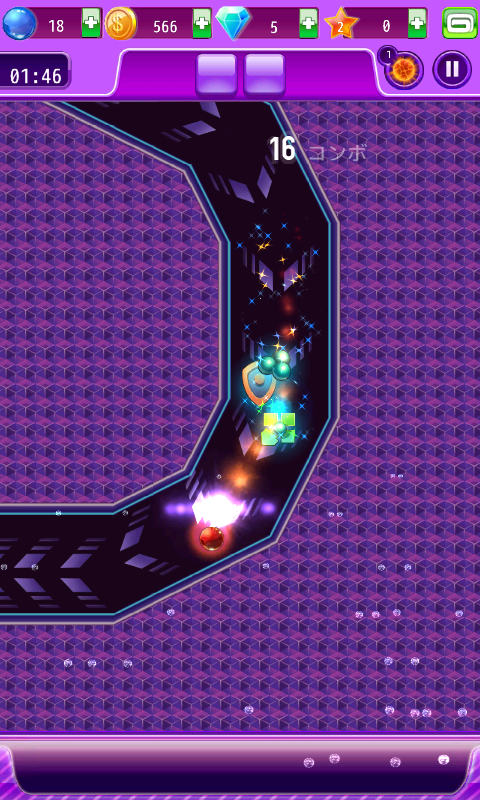 androidアプリ ハマる★ブロック崩し Free+攻略スクリーンショット4