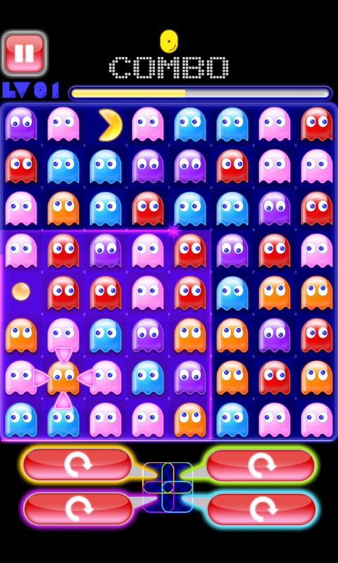 androidアプリ PAC-CHOMP!攻略スクリーンショット1