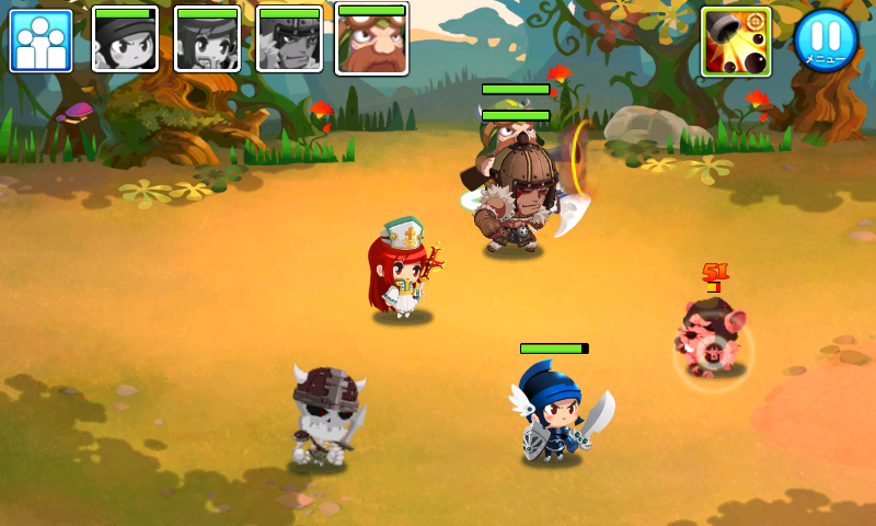 androidアプリ エピックレイダース攻略スクリーンショット1