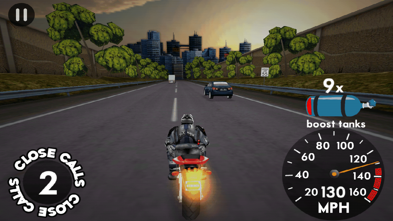 androidアプリ ハイウェイ ライダー攻略スクリーンショット2