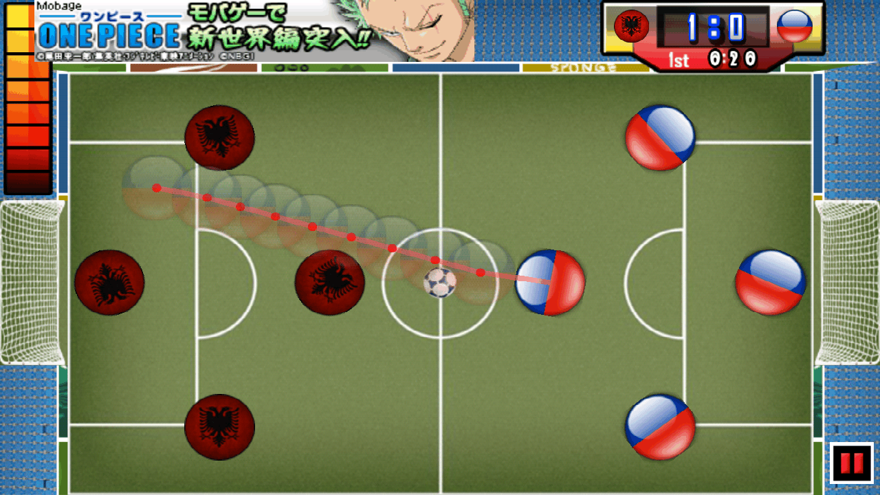 androidアプリ 指サッカー ライト攻略スクリーンショット4