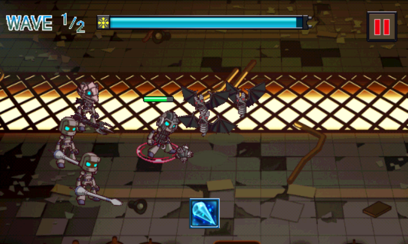 androidアプリ ガラクタ戦記 ブリキウス攻略スクリーンショット3