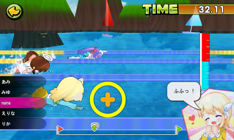 androidアプリ 2012ファイト！スポーツガールズ：ロンドンへ行こう！攻略スクリーンショット5