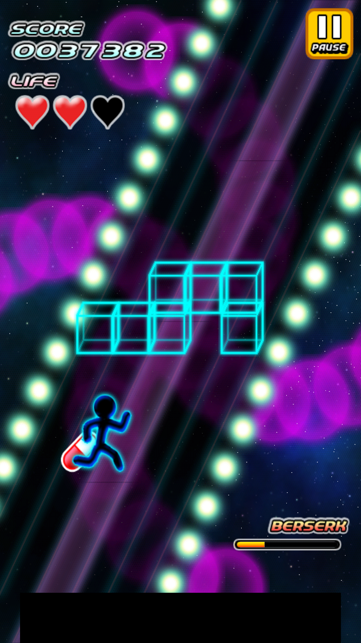 androidアプリ 超時空爆走 アボさん ~Galaxy Runner ~攻略スクリーンショット3