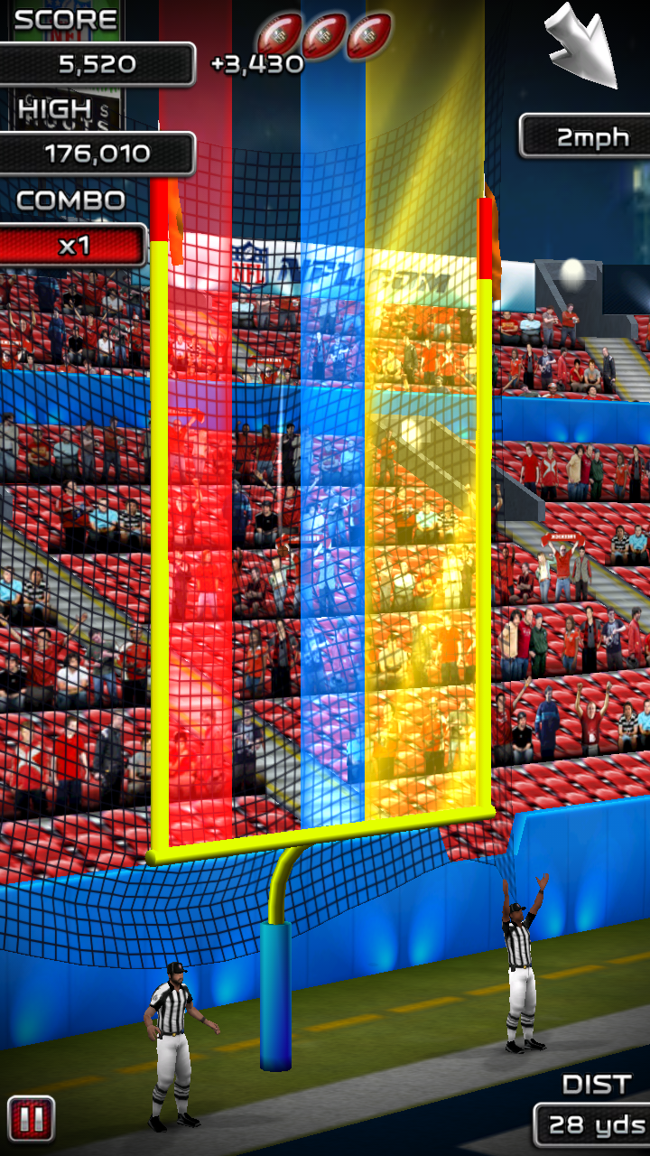androidアプリ NFLキッカー13攻略スクリーンショット4