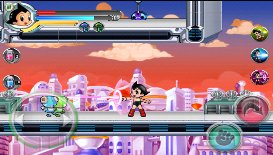 androidアプリ アストロボーイ -鉄腕アトムアクションゲーム-攻略スクリーンショット3