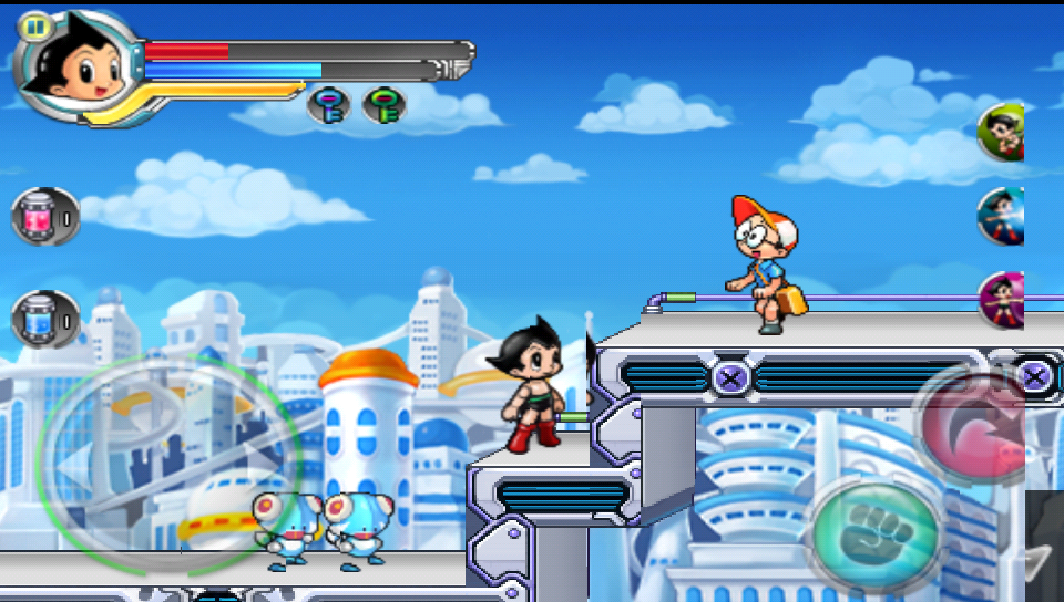 アストロボーイ －鉄腕アトムアクションゲーム－ androidアプリスクリーンショット1