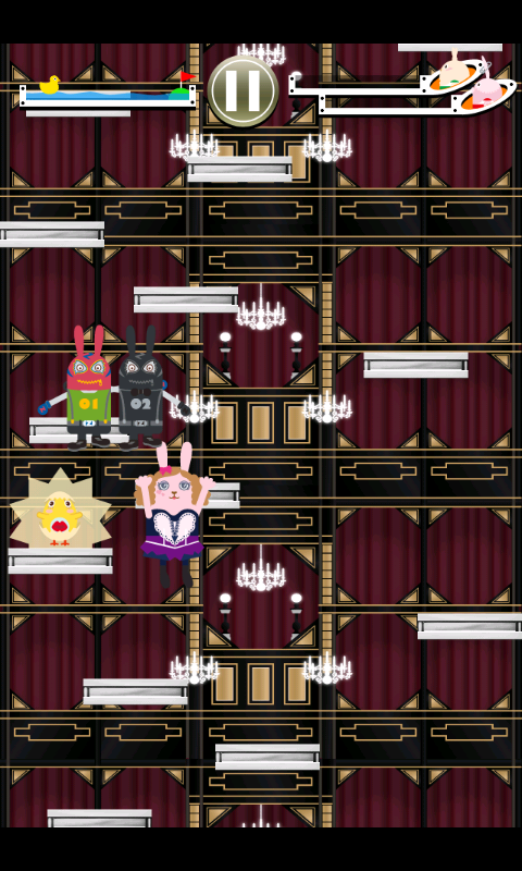 アムロッチ・ウサビッチJUMP! androidアプリスクリーンショット1