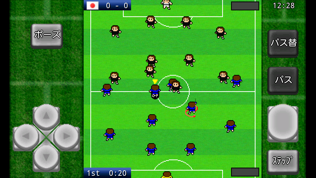 androidアプリ がちんこサッカー攻略スクリーンショット1