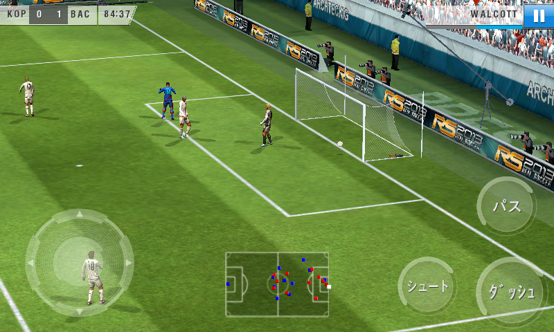 リアルサッカー2013 androidアプリスクリーンショット1