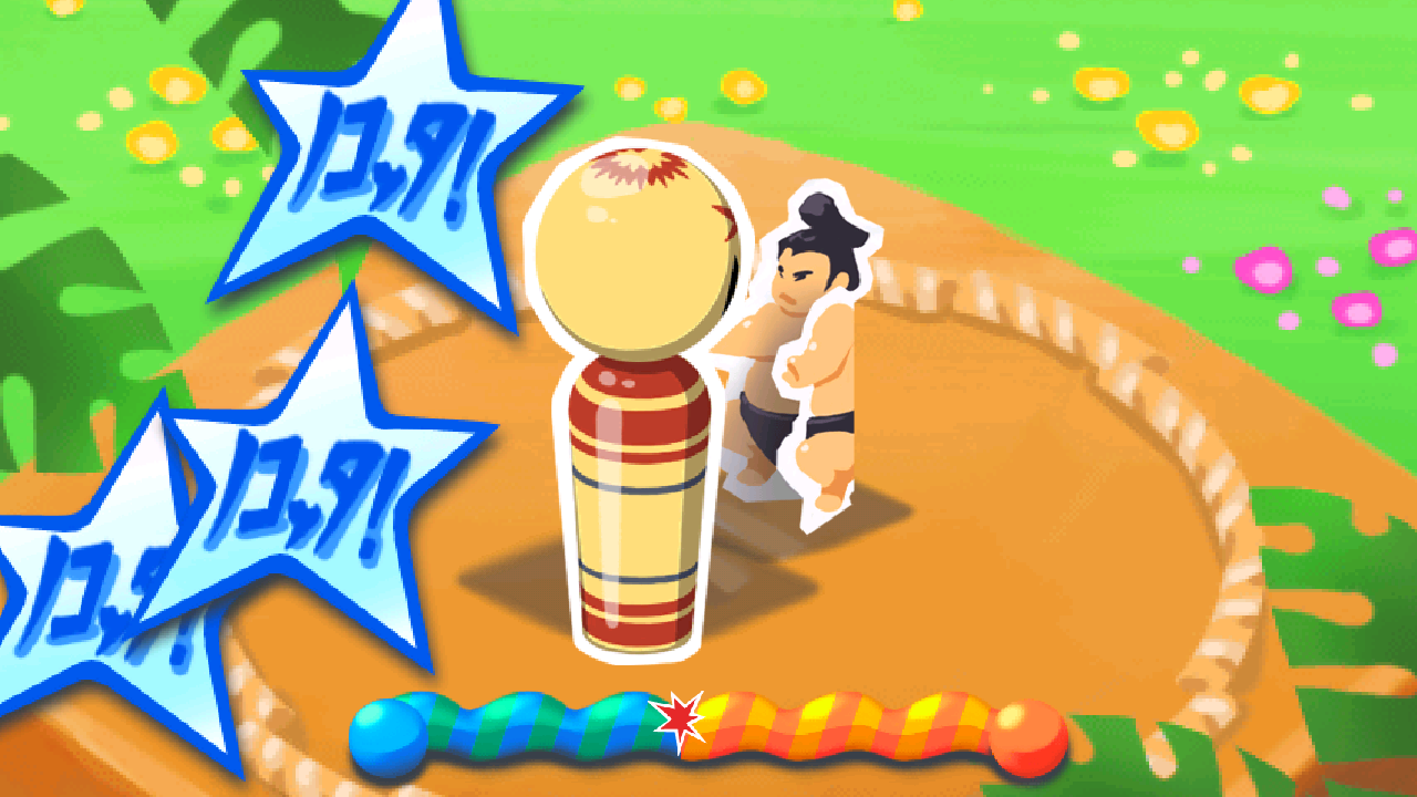 androidアプリ TapTapOh!Sumo攻略スクリーンショット1