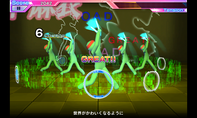 androidアプリ オタ芸マスター~CRAZY☆BEAT~攻略スクリーンショット4