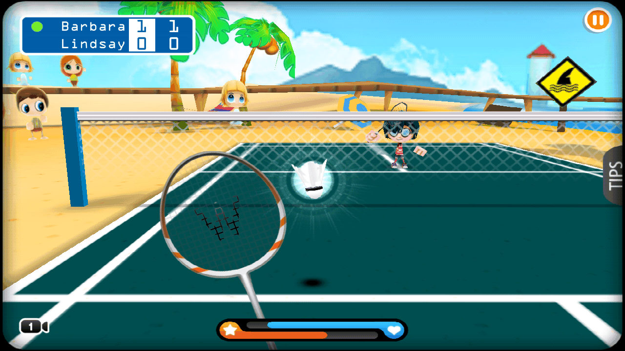 3Dバドミントン2 androidアプリスクリーンショット1