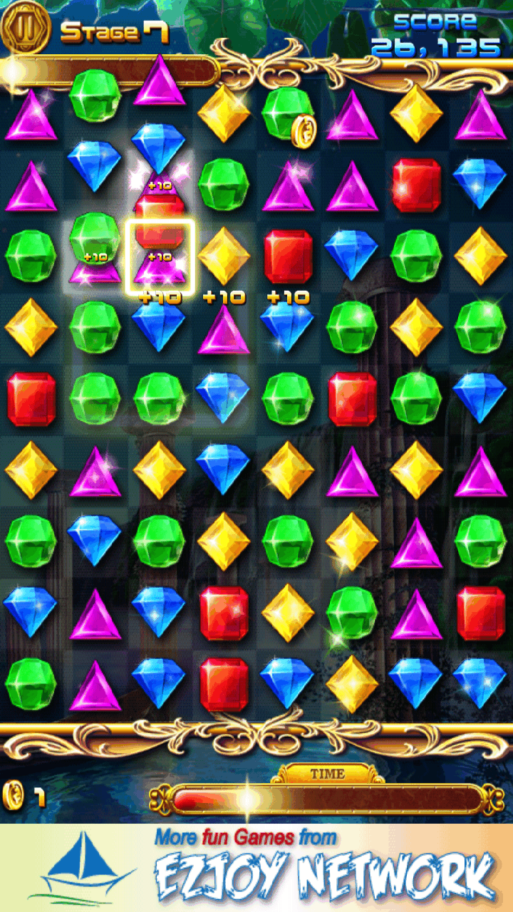 androidアプリ ジュエルズ ダッシュ攻略スクリーンショット1
