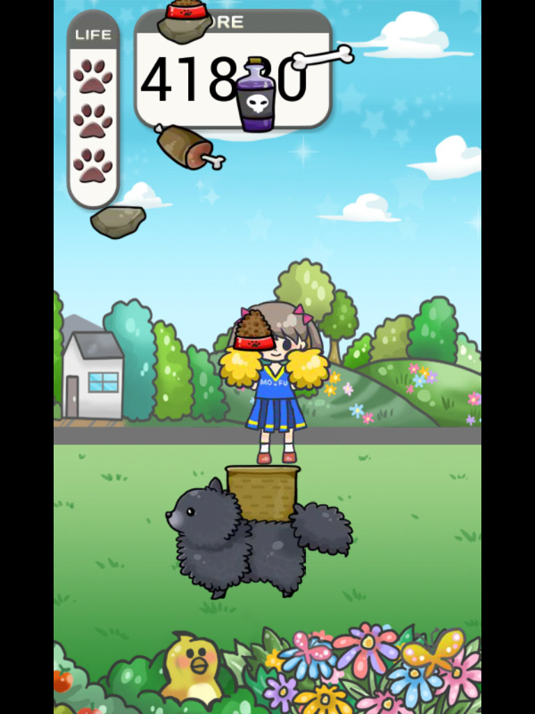 もふもふキャッチ androidアプリスクリーンショット1