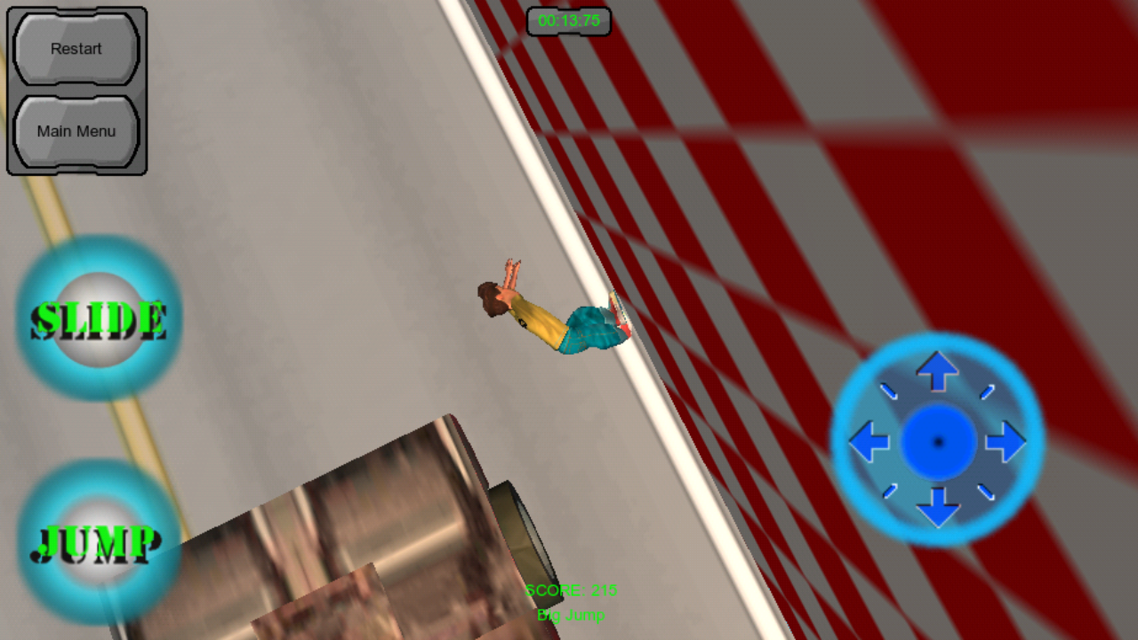 androidアプリ Freebord Snowboard The Streets攻略スクリーンショット5