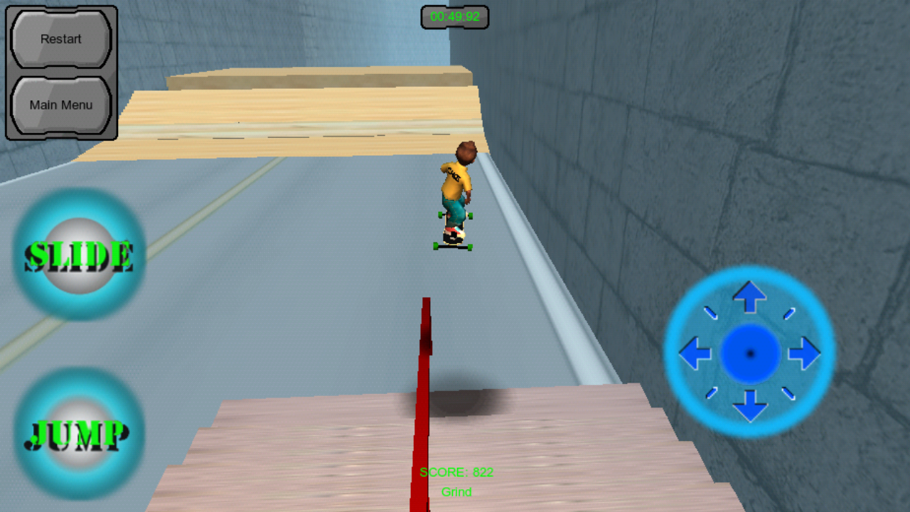 Freebord Snowboard The Streets androidアプリスクリーンショット1