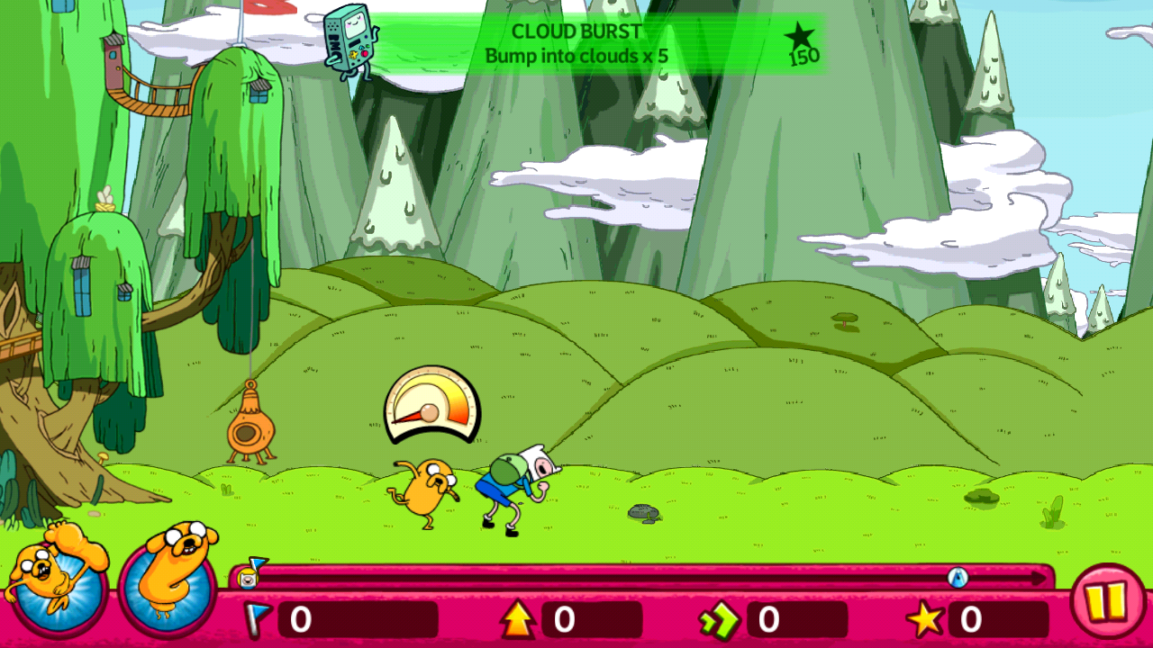 スーパージャンプフィン androidアプリスクリーンショット1