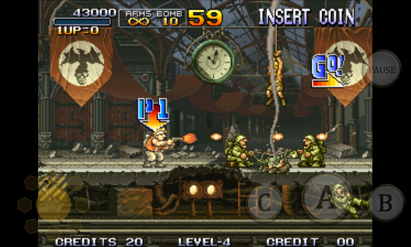 メタルスラッグ androidアプリスクリーンショット1