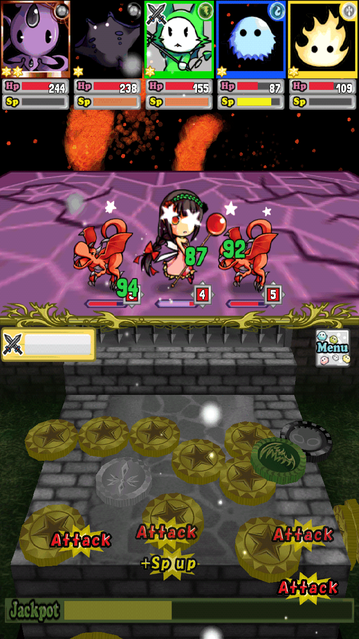 androidアプリ 【コイン落としRPG】モンスターズコイン攻略スクリーンショット3