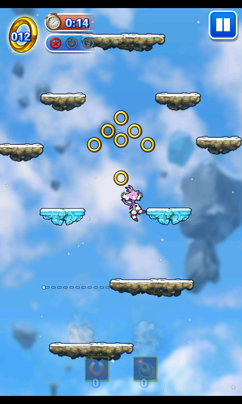 androidアプリ ソニックジャンプ攻略スクリーンショット3