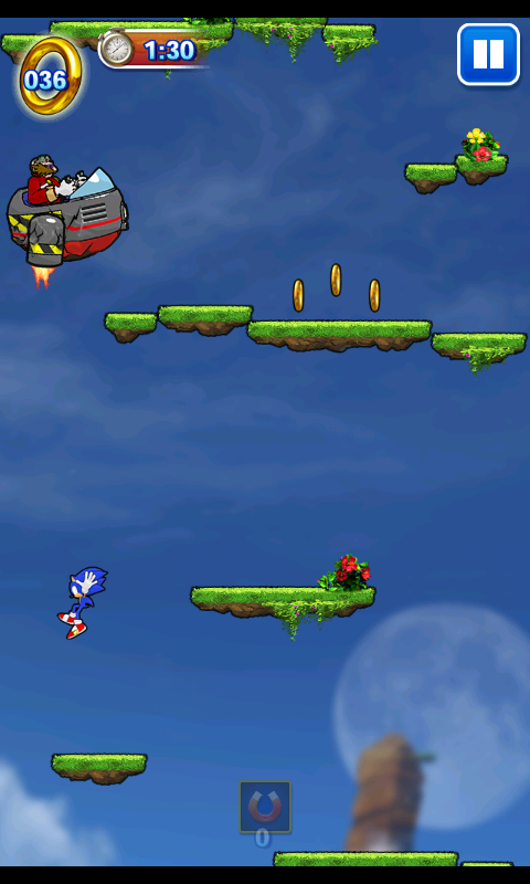 androidアプリ ソニックジャンプ攻略スクリーンショット4