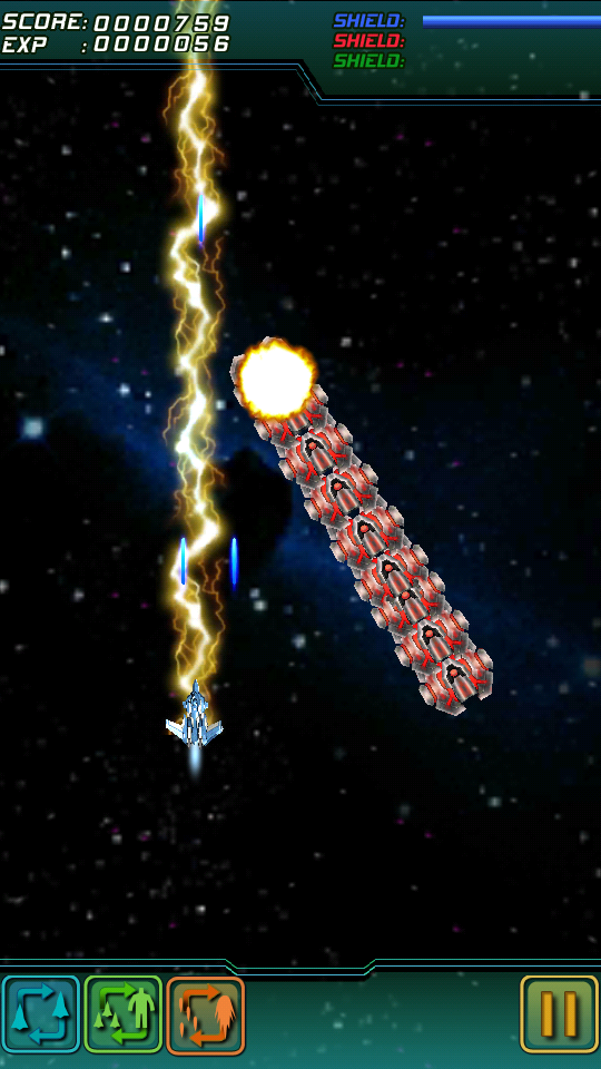 androidアプリ GALAXY GLADIATOR攻略スクリーンショット1
