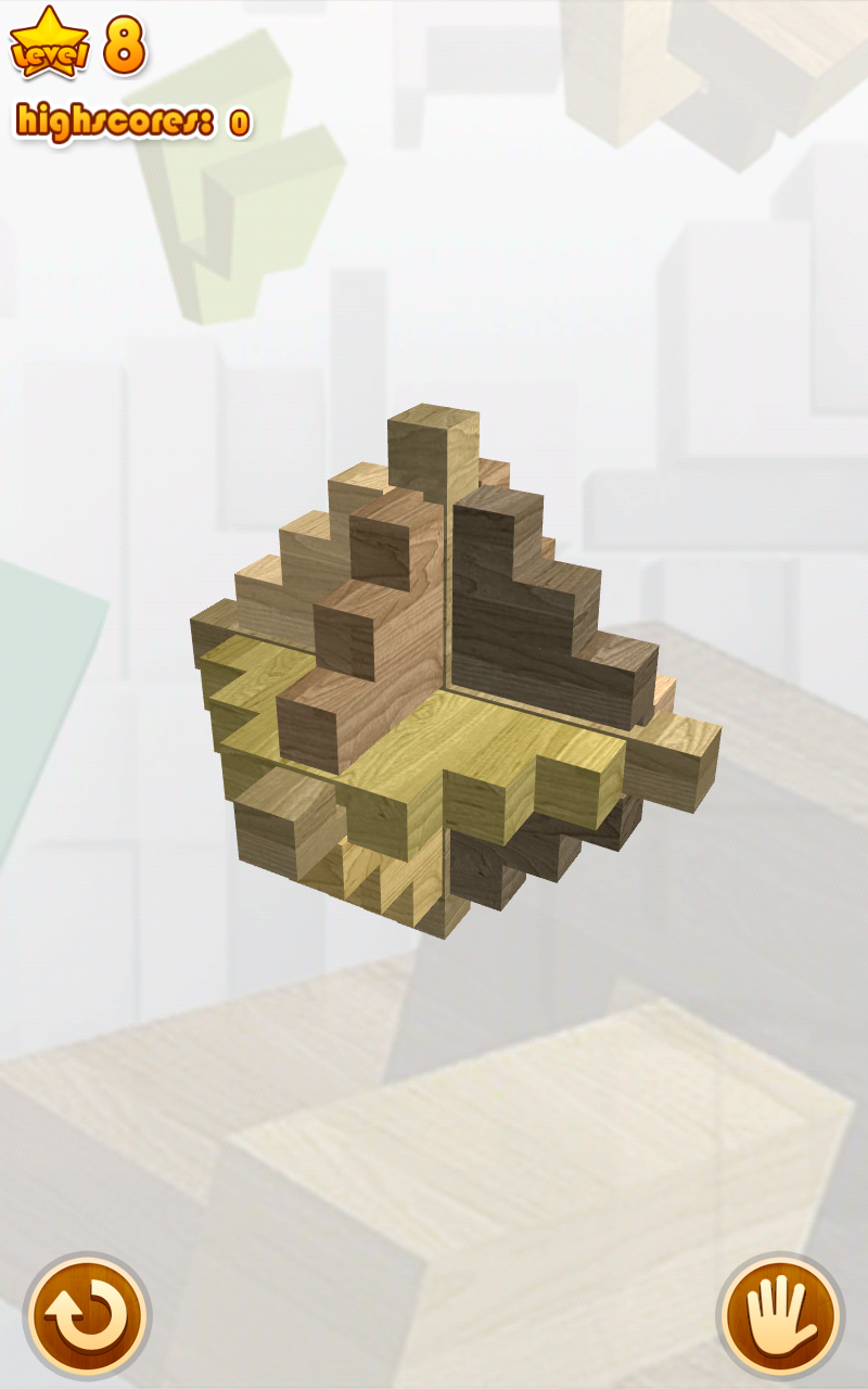 3Dパズルロック2 androidアプリスクリーンショット1