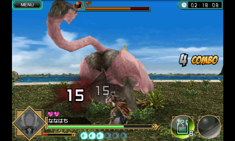 androidアプリ モンスターハンター Dynamic Hunting攻略スクリーンショット5
