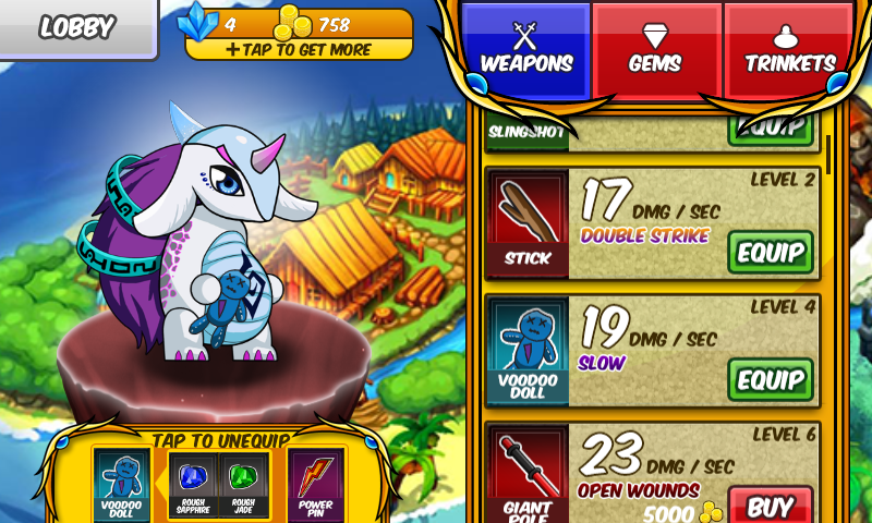 モンスターライバルズ androidアプリスクリーンショット2