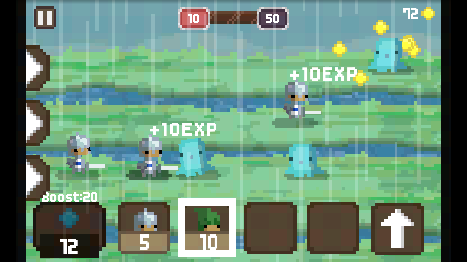 androidアプリ ピクセル・キングダム攻略スクリーンショット1