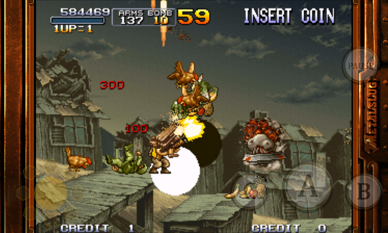 メタルスラッグX androidアプリスクリーンショット3