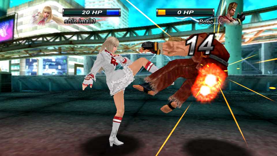 鉄拳カードトーナメント androidアプリスクリーンショット1