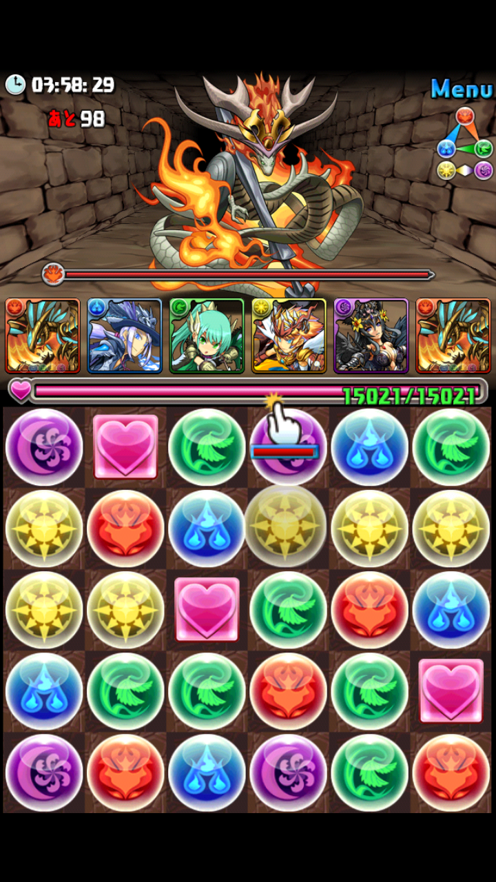 androidアプリ パズドラチャレンジ攻略スクリーンショット4