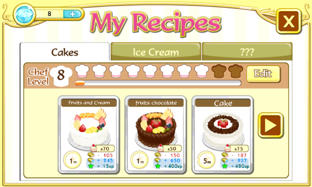 androidアプリ デラックスカフェ攻略スクリーンショット1