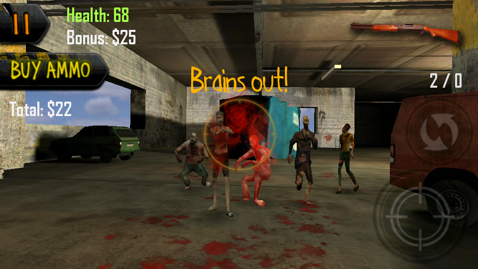 Dead Shot Zombies 2 androidアプリスクリーンショット1