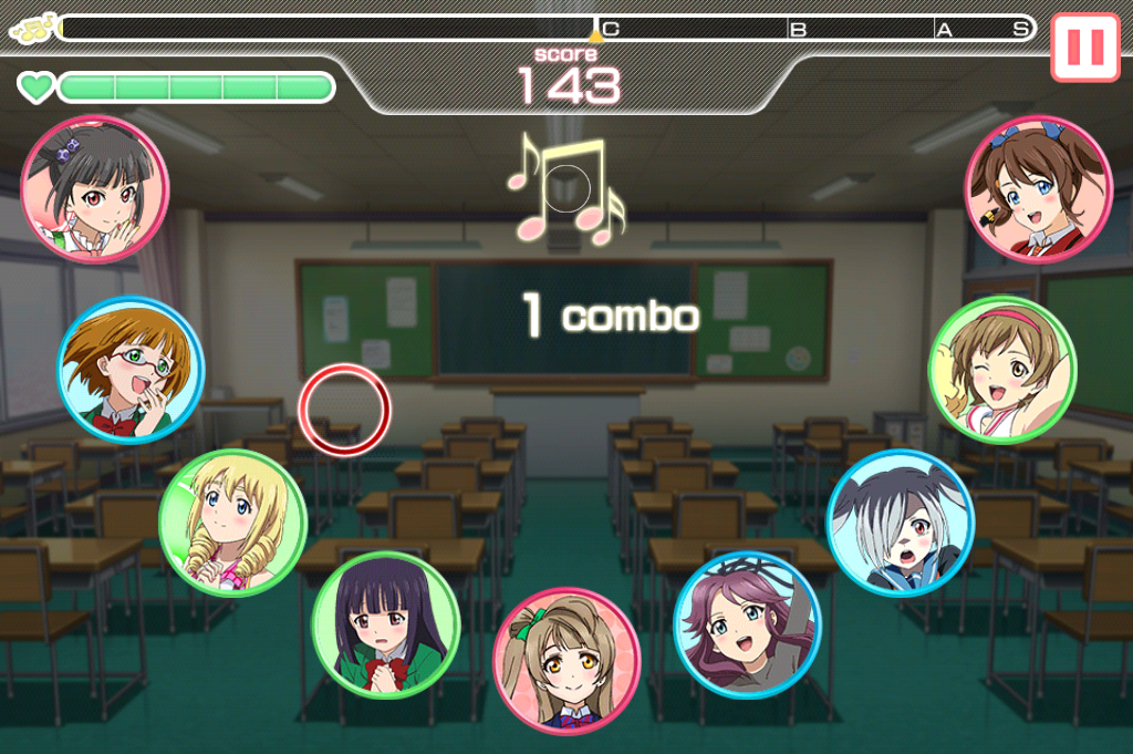 androidアプリ ラブライブ!スクールアイドルフェスティバル攻略スクリーンショット2