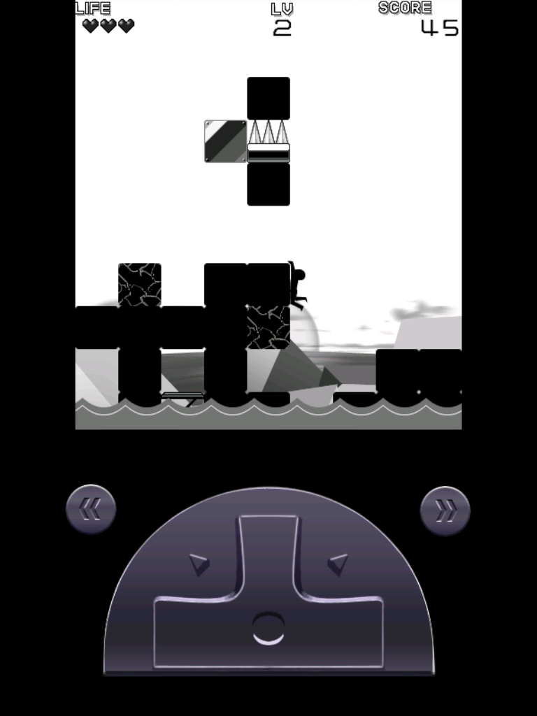 ブロックしずみA androidアプリスクリーンショット2