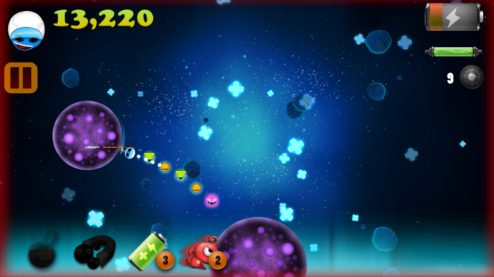 androidアプリ スペースヒーロー攻略スクリーンショット2