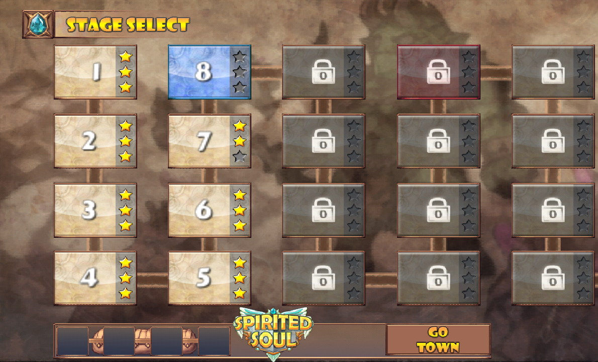 androidアプリ SPIRITED SOUL攻略スクリーンショット3