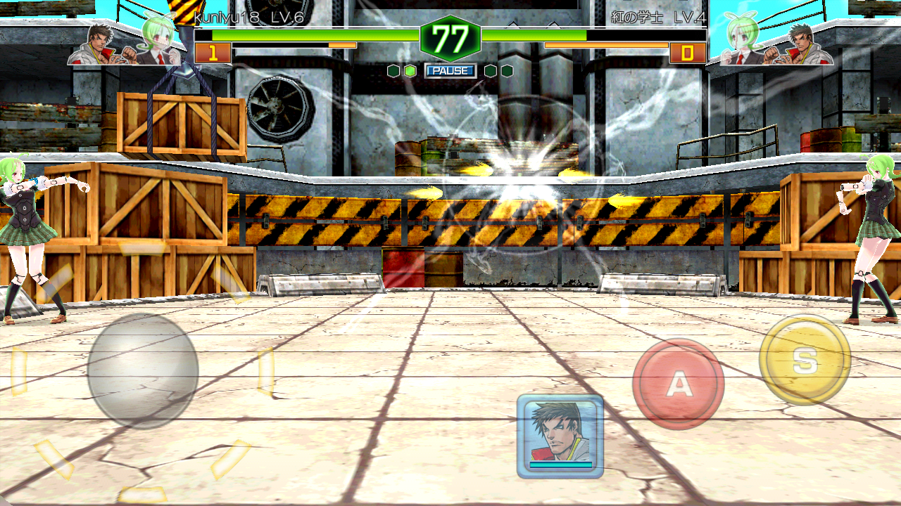 androidアプリ ガンガン!!バトルRUSH!攻略スクリーンショット3