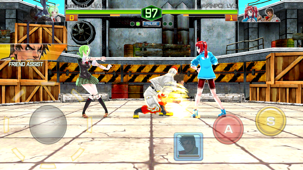 androidアプリ ガンガン!!バトルRUSH!攻略スクリーンショット6