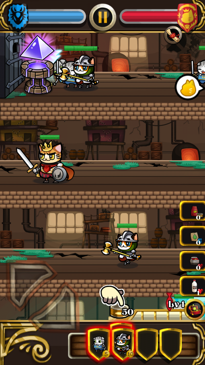 androidアプリ キャットvsドラゴン攻略スクリーンショット6