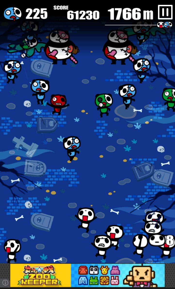androidアプリ ゾンビ潰し～ゾンビvsぱんだにあ～攻略スクリーンショット5